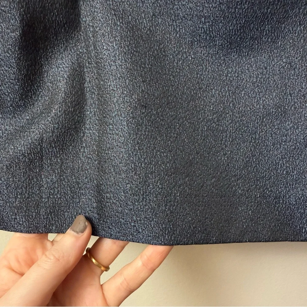 Ann Taylor Loft Shiny Metallic Skirt